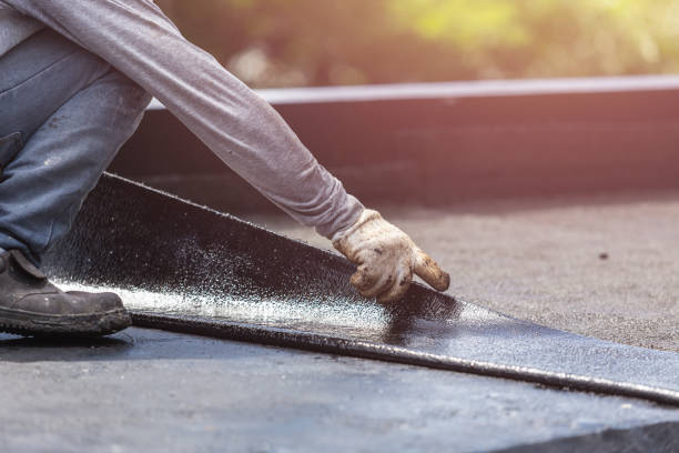 Professional Interior Drainage System technician working in Central, SC